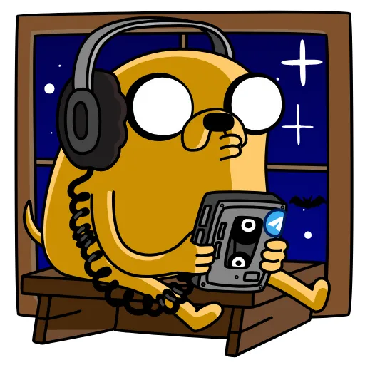 🎧 Эмодзи «😭 Время приключений (Adventure Time)» для Telegram