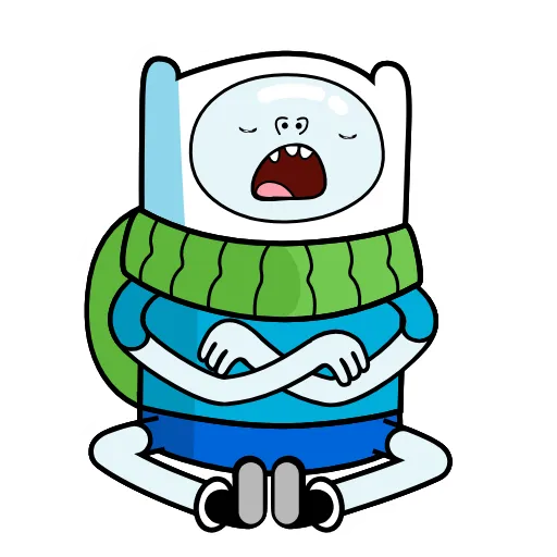 🥶 Эмодзи «😭 Время приключений (Adventure Time)» для Telegram