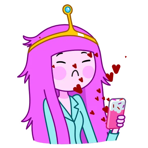😐 Эмодзи «😭 Время приключений (Adventure Time)» для Telegram