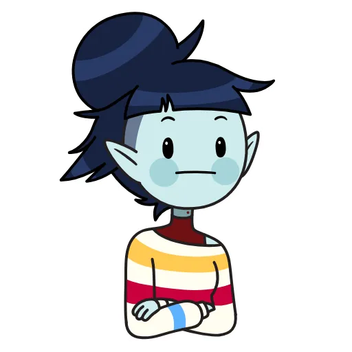 😑 Эмодзи «😭 Время приключений (Adventure Time)» для Telegram