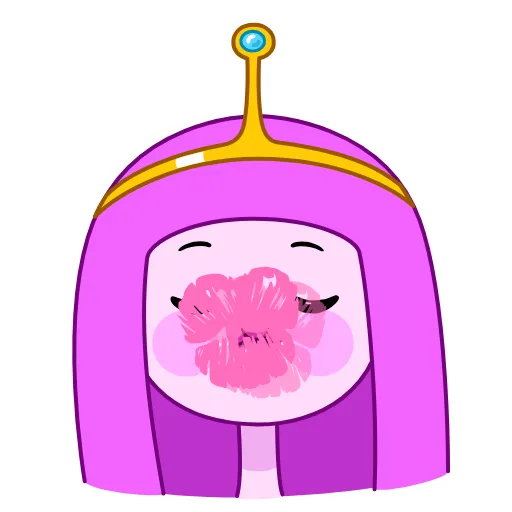💋 Эмодзи «😭 Время приключений (Adventure Time)» для Telegram