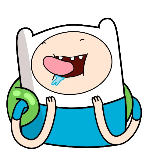 🤤 Эмодзи «😭 Время приключений (Adventure Time)» для Telegram