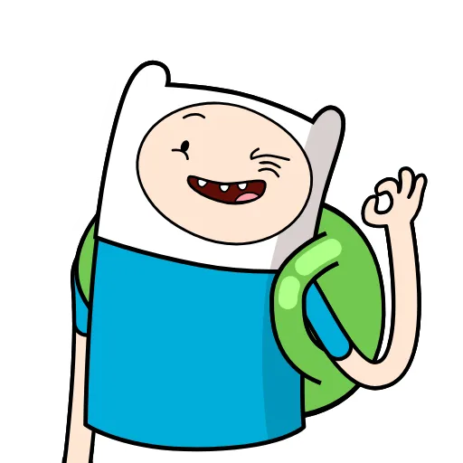 👌 Эмодзи «😭 Время приключений (Adventure Time)» для Telegram