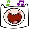 🎶 Эмодзи «Время приключений, эмодзи и буквы» для Telegram
