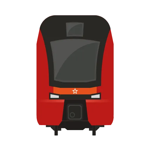 🚆 Эмодзи «Aeroexpress» для Telegram