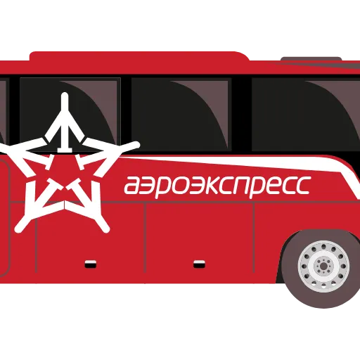 🚍 Эмодзи «Aeroexpress» для Telegram
