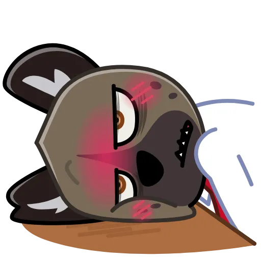🥴 Эмодзи «Aggretsuko» для Telegram