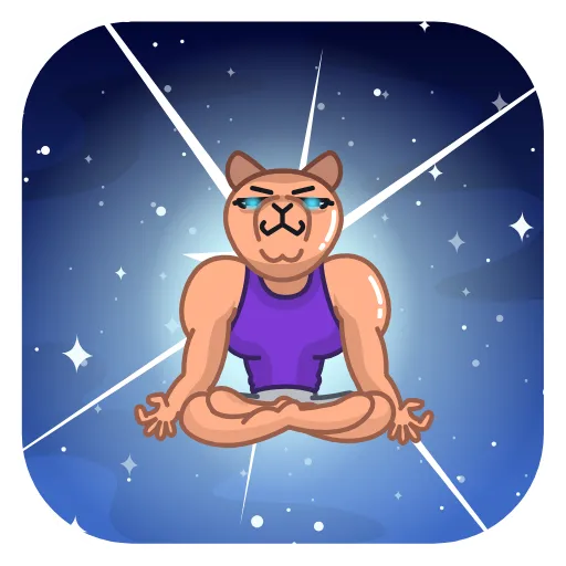 🧘 Эмодзи «Aggretsuko» для Telegram