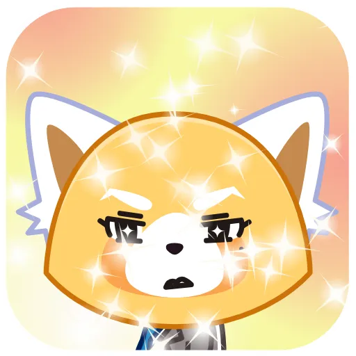 👀 Эмодзи «Aggretsuko» для Telegram