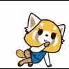 💃 Эмодзи «Aggretsuko» для Telegram
