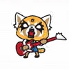 🎸 Эмодзи «Aggretsuko» для Telegram