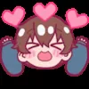 🥰 Эмодзи «Aiko And Kouki» для Telegram