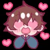 😍 Эмодзи «Aiko And Kouki» для Telegram