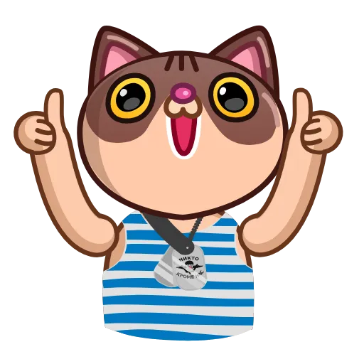 🐈 Эмодзи «ВДВ» для Telegram
