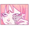 😪 Эмодзи «😏 Рандом и аниме» для Telegram