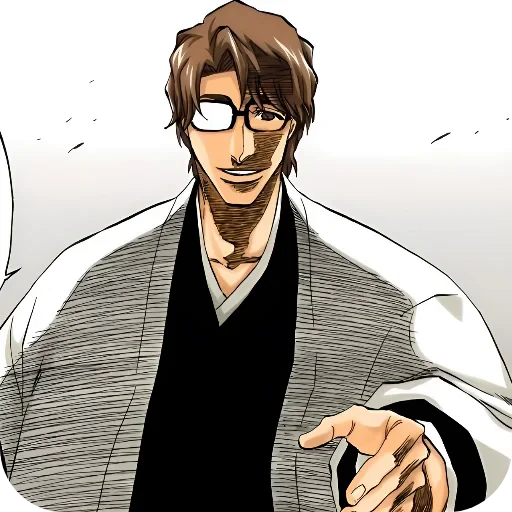 ✋ Стикер «Aizen Sosuke» для Telegram