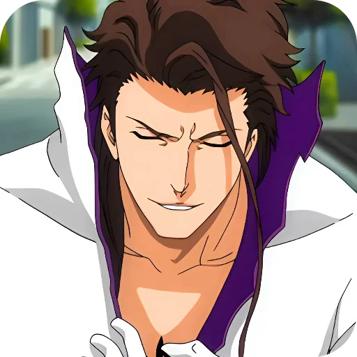 🤣 Стикер «Aizen Sosuke» для Telegram