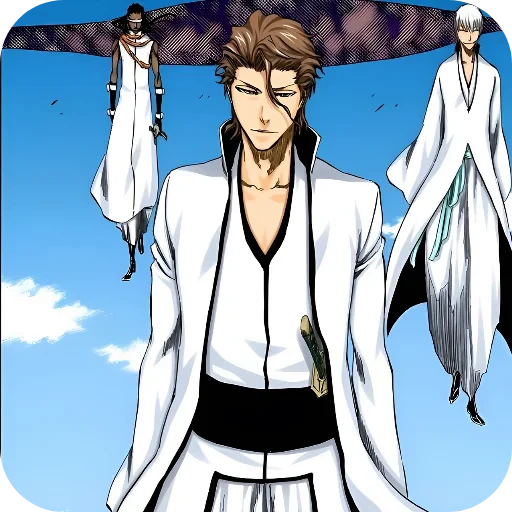 😈 Стикер «Aizen Sosuke» для Telegram