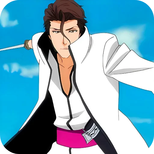 🙂 Стикер «Aizen Sosuke» для Telegram