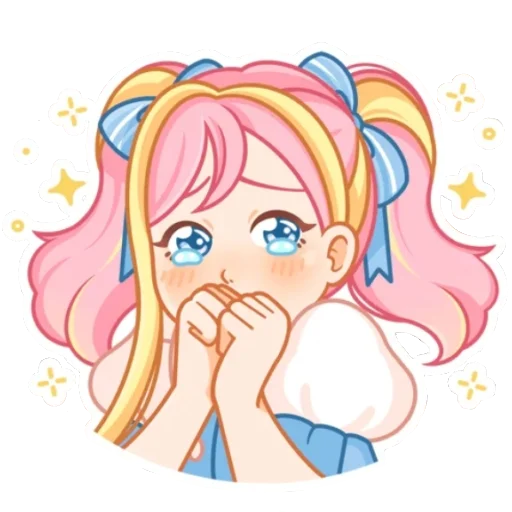 🥺 Стикер «Акари без надписей» для Telegram