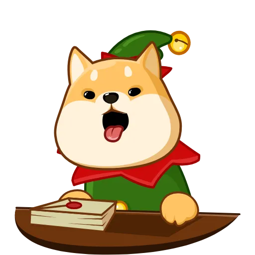 💌 Эмодзи «Акио Помощник Санты» для Telegram