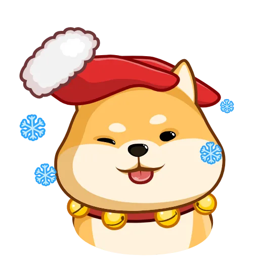 ☺️ Эмодзи «Акио Помощник Санты» для Telegram