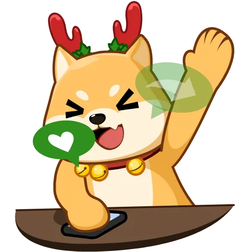 💚 Эмодзи «Акио Помощник Санты» для Telegram