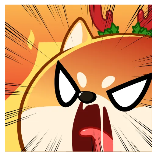 😡 Эмодзи «Акио Помощник Санты» для Telegram
