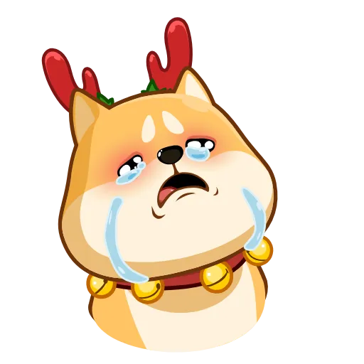 😭 Эмодзи «Акио Помощник Санты» для Telegram