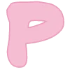 💞 Эмодзи «Розовые буквы, русские и английские» для Telegram