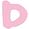 💞 Эмодзи «Розовые буквы, русские и английские» для Telegram
