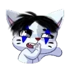 😾 Эмодзи «Акума Бисквит» для Telegram