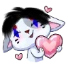 🥰 Эмодзи «Акума Бисквит» для Telegram