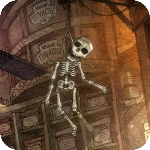 💀 Стикер «Магазинчик самоубийств» для Telegram