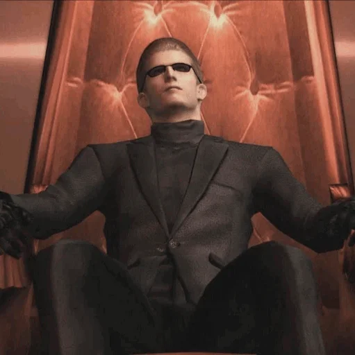 🕶 Стикер «Albert Wesker» для Telegram