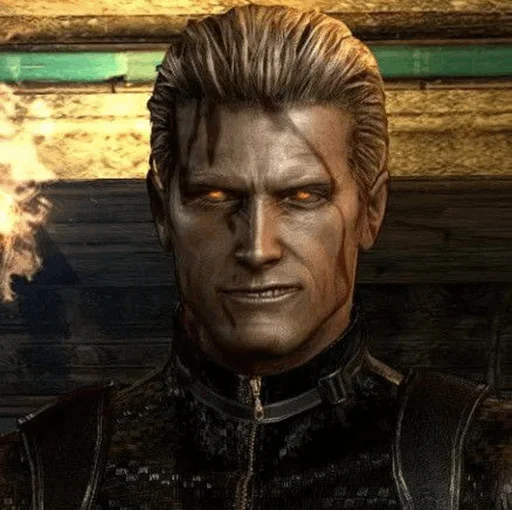 🕶 Стикер «Albert Wesker» для Telegram