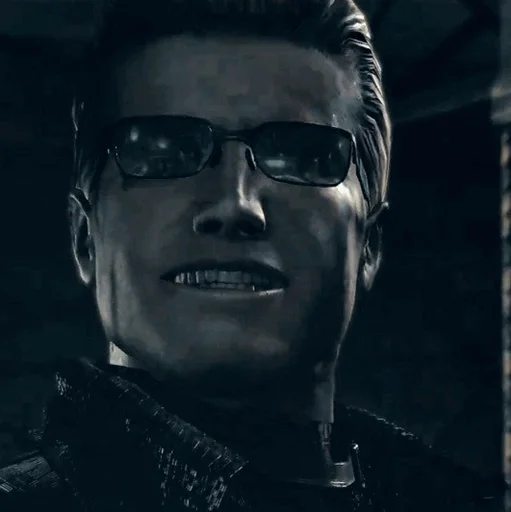 🕶 Стикер «Albert Wesker» для Telegram