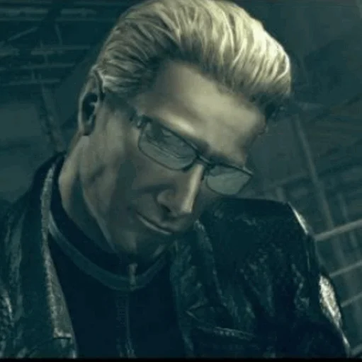 🕶 Стикер «Albert Wesker» для Telegram