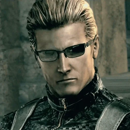 🕶 Стикер «Albert Wesker» для Telegram