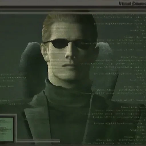🕶 Стикер «Albert Wesker» для Telegram