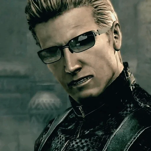 🕶 Стикер «Albert Wesker» для Telegram