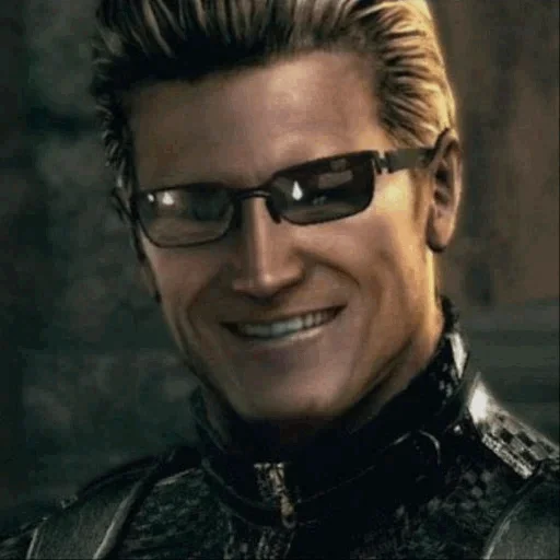 🕶 Стикер «Albert Wesker» для Telegram