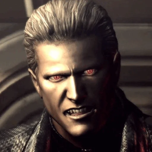 🕶 Стикер «Albert Wesker» для Telegram