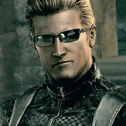 🕶 Стикер «Albert Wesker» для Telegram