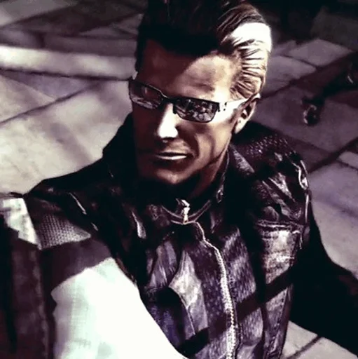 🕶 Стикер «Albert Wesker» для Telegram
