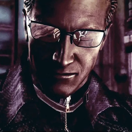 🕶 Стикер «Albert Wesker» для Telegram