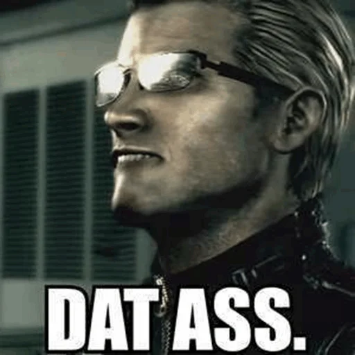 🕶 Стикер «Albert Wesker» для Telegram