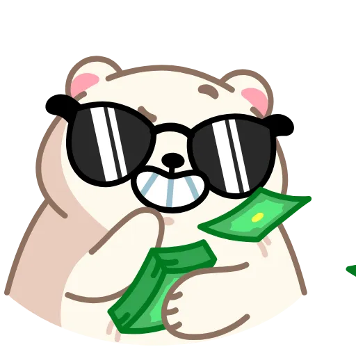 🤑 Эмодзи «Альбин» для Telegram