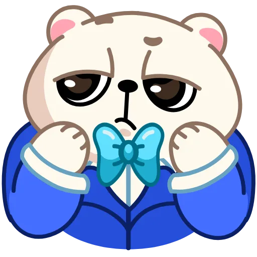 😎 Эмодзи «Альбин» для Telegram