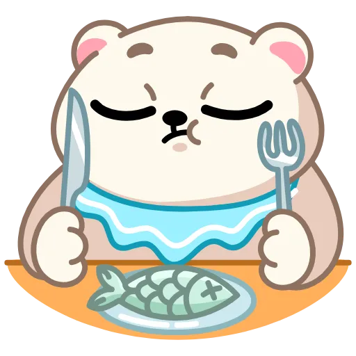 🍽 Эмодзи «Альбин» для Telegram